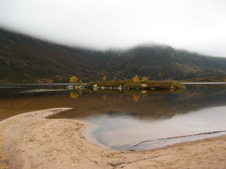 Aan het meer Loch Muick