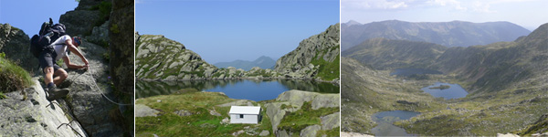 6-daagse bivaktocht langs de grenskam door de Franse en Spaanse Pyrenee�n  in het Mont Roig gebied