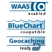 De krachtige SirfStar III ontvanger is geschikt voor WAAS/EGNOS en bovendien is de ontvanger compatible met BlueChart (watersport) kaarten en geschikt voor geocaching.