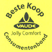 De Vaude Jolly comfort werd in september 2003 door de Consumentenbond gekozen als beste koop.