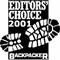 Backpacker Editors'Choice 2001