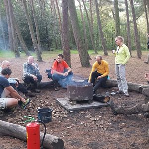 Media 'de zitkamer na het ontbijt' in categorie 'Herfsthike 7.5 (18-19 oktober 2014)'