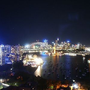 Sydney bij nacht