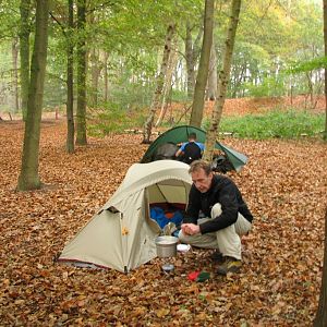 Ruud's tent