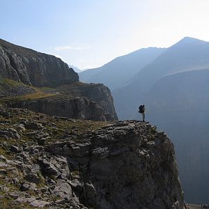 Ivo overschouwt Vall de ordesa