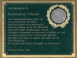 Plaquette Club Hiking-site