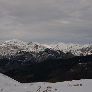 View to the north