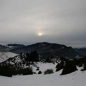 Sneeuwshoeing Cadí