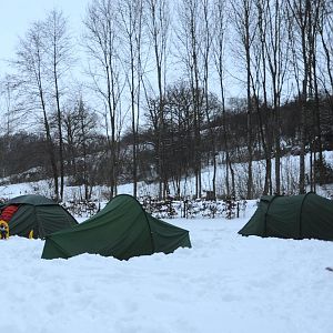 Dag 2 de camping in Blier Erezée