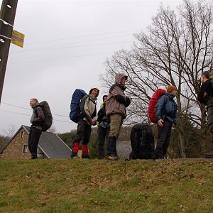 Bij een bushalte een stop houden ziet er verdacht uit!