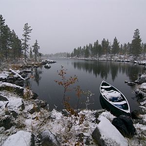 En toen ging het sneeuwen...